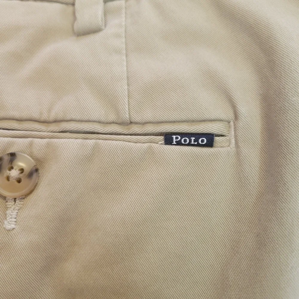 Polo Ralph Lauren Stretch Straight Fit Chino Pants‎ Khaki Men Size 40x32